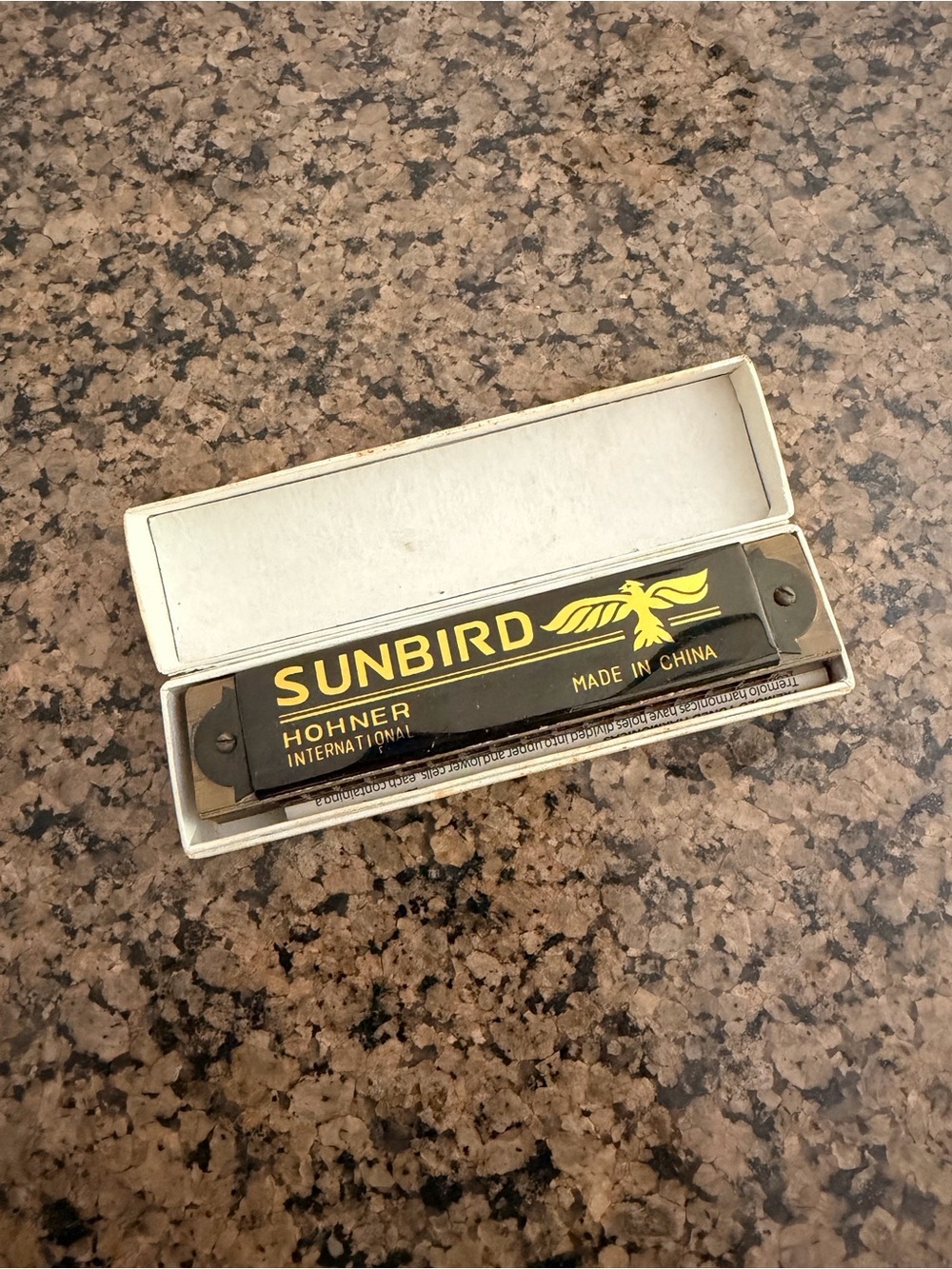 Sunbird Yellow Harmonica - Tremolo Tuned